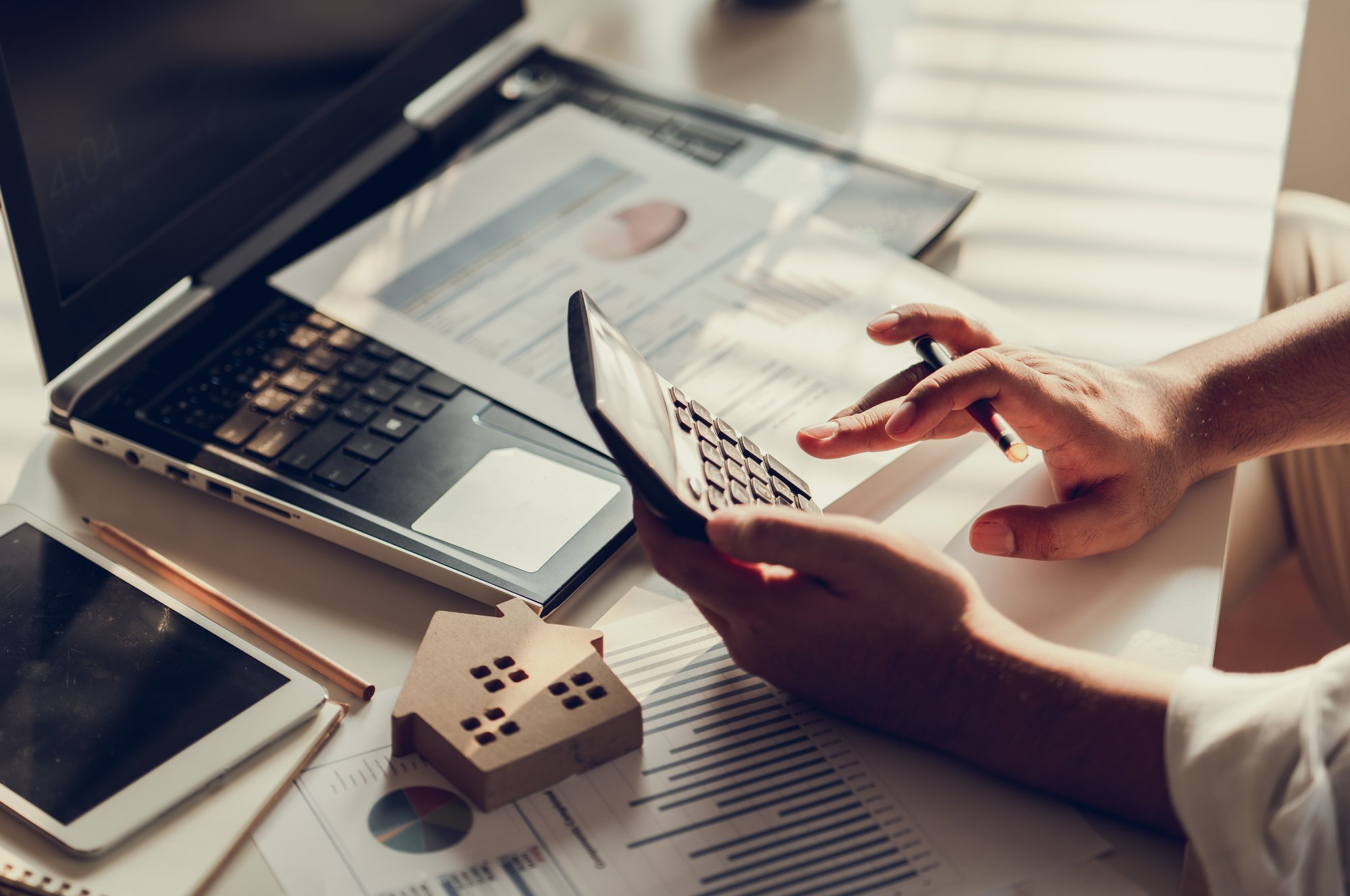 Real Estate Analysis Stock Image
